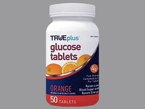 TRUEplus Glucose 4 gram chewable tablet