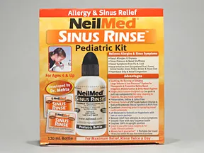 Sinus Rinse Pediatric with packet
