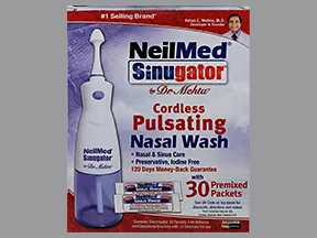 Sinugator Nasal Wash Kit with packet