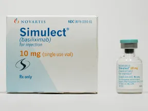 Simulect 10 mg intravenous solution