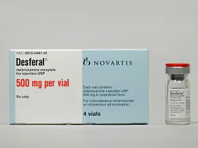 Desferal 500 mg solution for injection