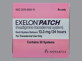Exelon Patch 13.3 mg/24 hour transdermal