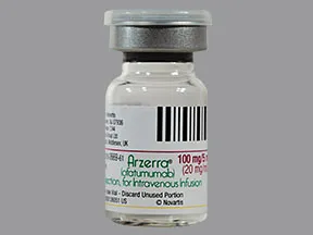 Arzerra 100 mg/5 mL intravenous solution