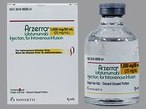 Arzerra 1,000 mg/50 mL intravenous solution