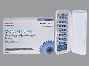 Mono-Linyah 0.25 mg-35 mcg tablet