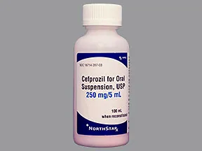 cefprozil 250 mg/5 mL oral suspension