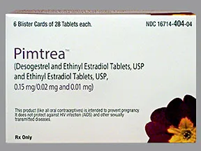 Pimtrea (28) 0.15 mg-0.02 mg (21)/0.01 mg (5) tablet