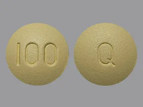 quetiapine 100 mg tablet