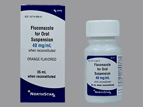 fluconazole 40 mg/mL oral suspension