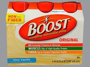 Boost 0.04 gram-1 kcal/mL oral liquid