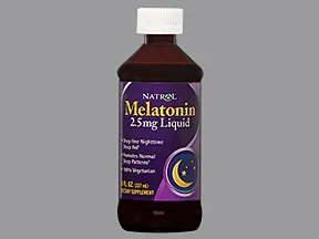 melatonin 2.5 mg/10 mL oral liquid