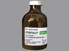 Steritalc 2 gram intrapleural suspension