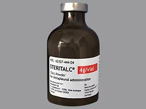 Steritalc 4 gram intrapleural suspension