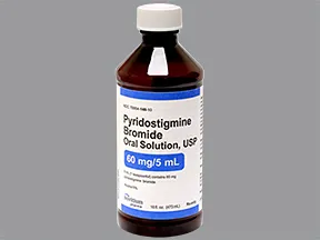 pyridostigmine bromide 60 mg/5 mL oral syrup