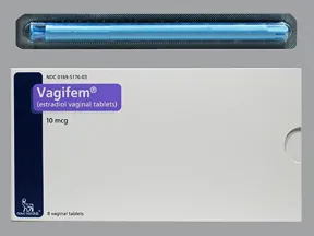 Vagifem 10 mcg vaginal tablet