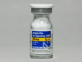 ampicillin 250 mg solution for injection
