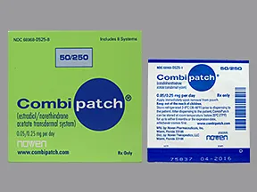 CombiPatch 0.05 mg-0.25 mg/24 hr transdermal