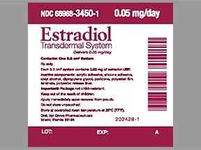 estradiol 0.05 mg/24 hr semiweekly transdermal patch