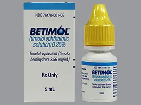 Betimol 0.25 % eye drops