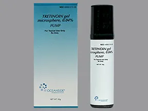tretinoin microspheres 0.04 % topical gel with pump