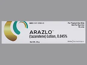 Arazlo 0.045 % lotion