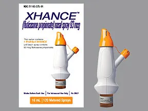 Xhance 93 mcg/actuation breath activated aerosol