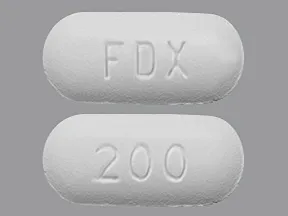 Dificid 200 mg tablet