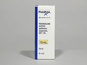 prednisolone acetate 1 % eye drops,suspension