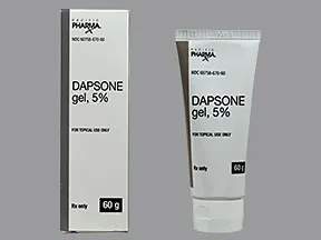 dapsone 5 % topical gel