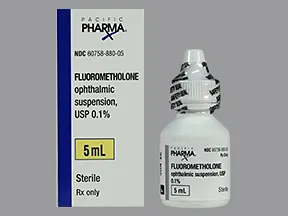 fluorometholone 0.1 % eye drops,suspension