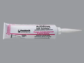 Actidose/Sorbitol 50 gram/240 mL oral suspension