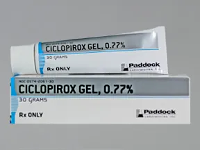 ciclopirox 0.77 % topical gel