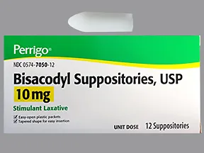 bisacodyl 10 mg rectal suppository
