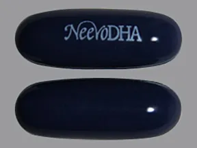 NeevoDHA (with algal oil) 27 mg iron-1.13 mg-581.92 mg capsule