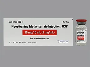 neostigmine methylsulfate 1 mg/mL intravenous solution