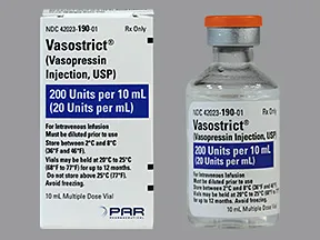 Vasostrict 20 unit/mL intravenous solution