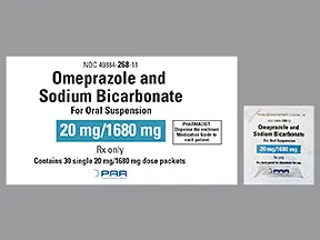 omeprazole 20 mg-sodium bicarbonate 1,680 mg oral packet