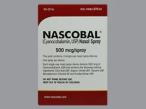 Nascobal 500 mcg/spray nasal spray