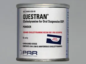 Questran 4 gram oral powder