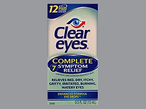 Clear Eyes Complete 0.025 %-0.2 %-0.5 %-0.25 % drops