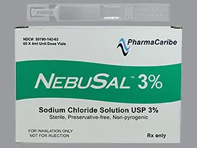 NebuSal 3 % solution for nebulization