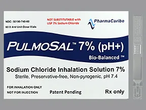 Pulmosal 7 % solution for nebulization