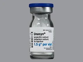 Unasyn 1.5 gram solution for injection