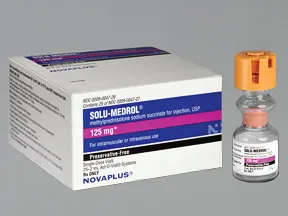 Solu-Medrol (PF) 125 mg/2 mL solution for injection