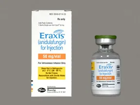 Eraxis(Water Diluent) 50 mg intravenous solution