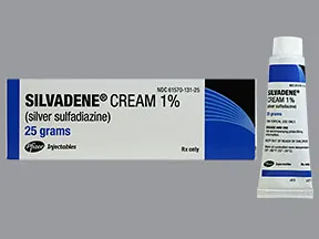 Silvadene 1 % topical cream