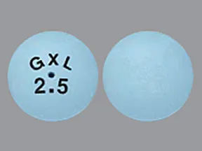 Glucotrol XL 2.5 mg tablet,extended release
