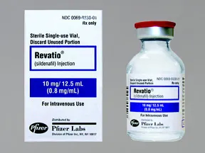 Revatio 10 mg/12.5 mL intravenous solution