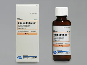 Cleocin Pediatric 75 mg/5 mL oral solution