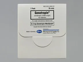 Genotropin MiniQuick 0.4 mg/0.25 mL subcutaneous syringe